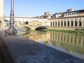 Firenze, opiskelukaupunkini. Ponte Vecchio, jonka yli kuljin joka aamu kouluun.